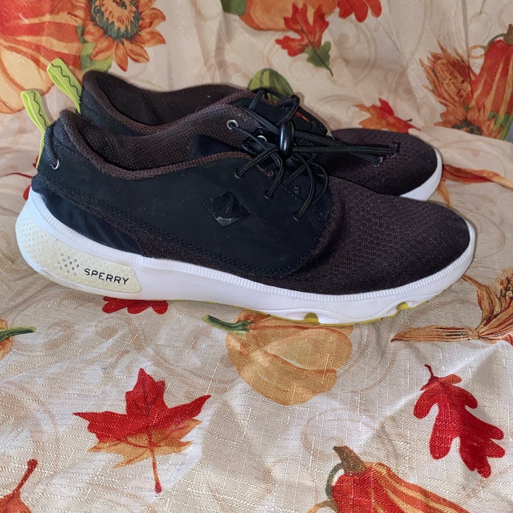 Sperry men shoes size 9.5 black - Picture 4 of 5